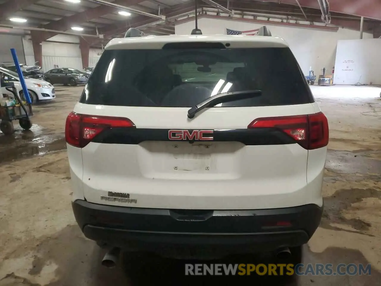 6 fotografías del automóvil dañado 1GKKNMLS7KZ196990 GMC ACADIA 2019