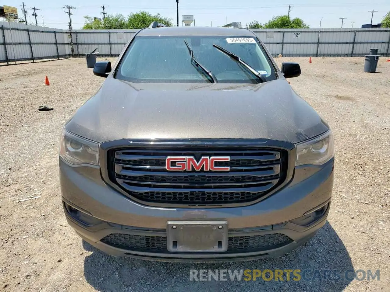 5 fotografías del automóvil dañado 1GKKNMLS7KZ201833 GMC ACADIA 2019