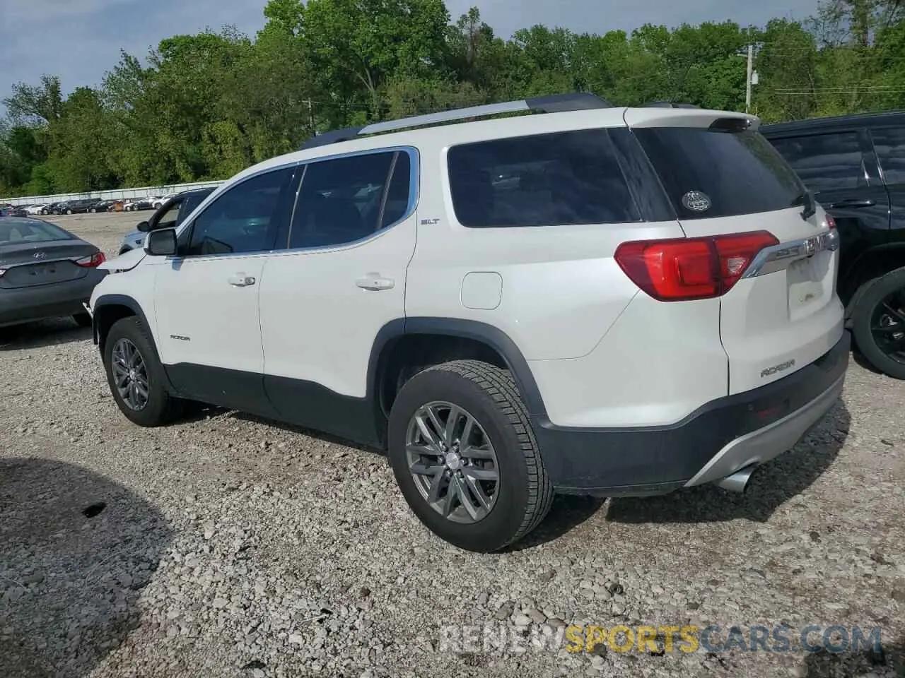 2 fotografías del automóvil dañado 1GKKNMLS9KZ164235 GMC ACADIA 2019