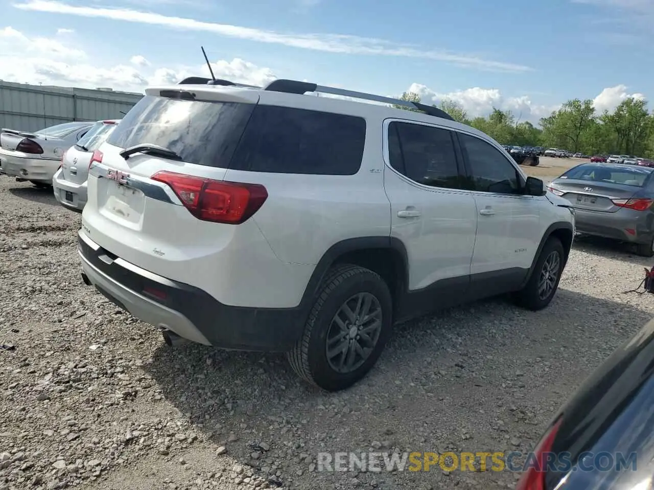 3 fotografías del automóvil dañado 1GKKNMLS9KZ164235 GMC ACADIA 2019