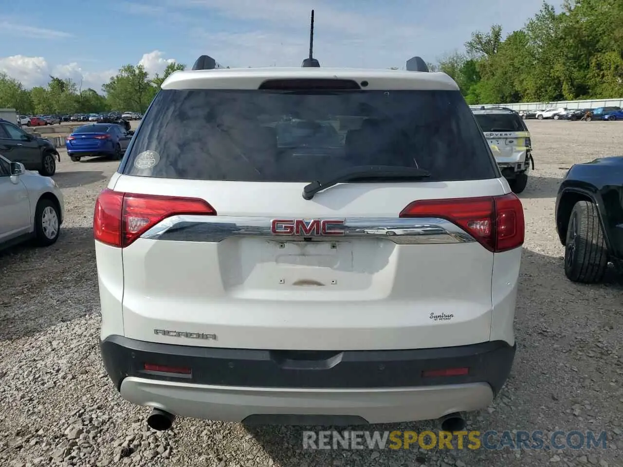 6 fotografías del automóvil dañado 1GKKNMLS9KZ164235 GMC ACADIA 2019