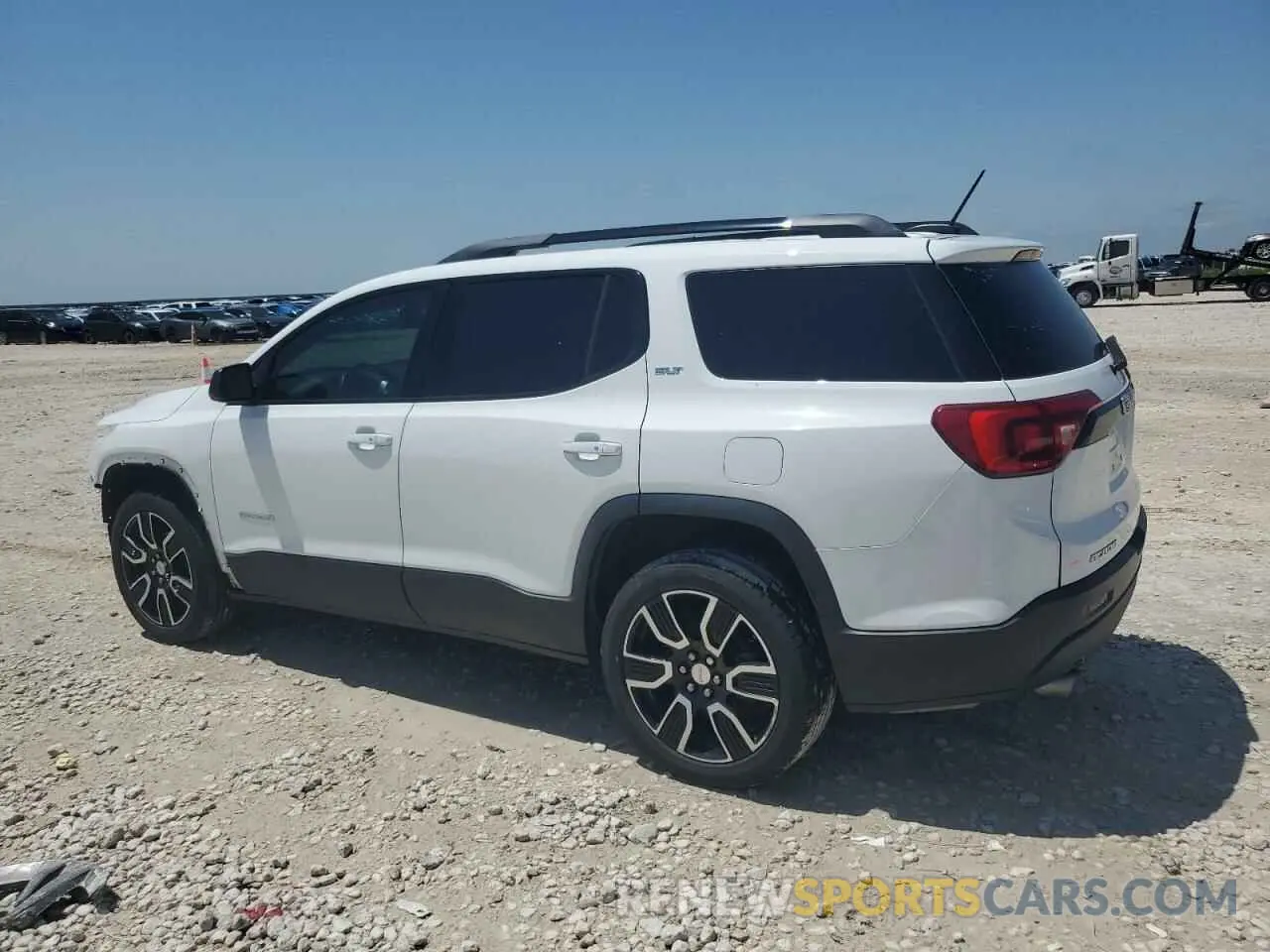 2 fotografías del automóvil dañado 1GKKNMLS9KZ190723 GMC ACADIA 2019