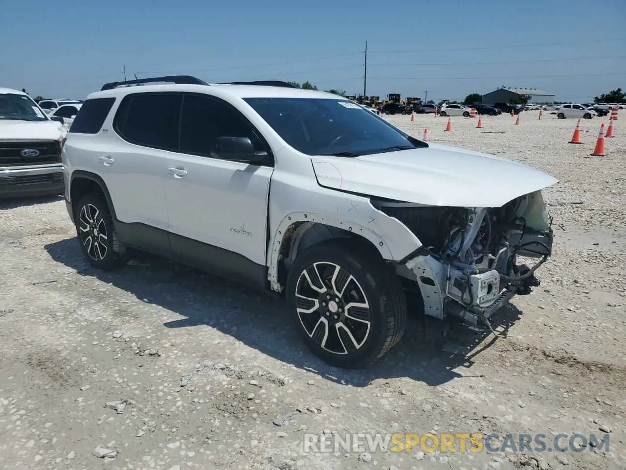 4 fotografías del automóvil dañado 1GKKNMLS9KZ190723 GMC ACADIA 2019