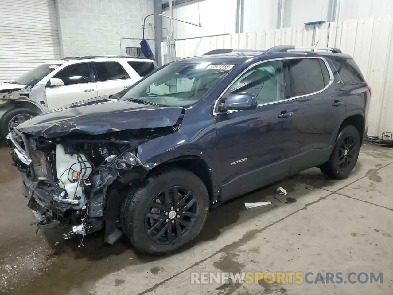 1 fotografías del automóvil dañado 1GKKNMLSXKZ118705 GMC ACADIA 2019