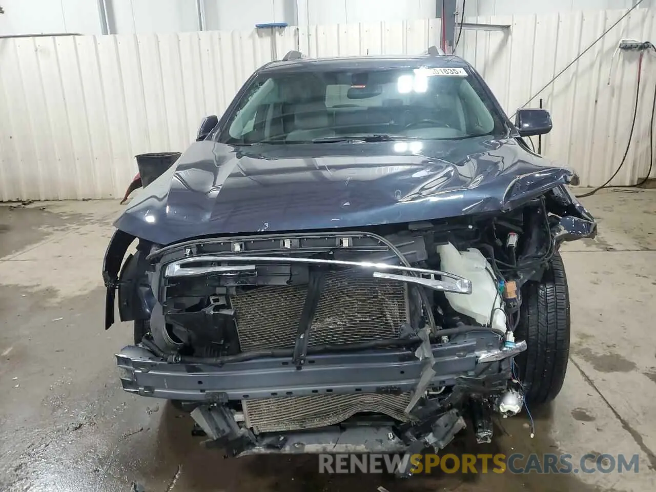 5 fotografías del automóvil dañado 1GKKNMLSXKZ118705 GMC ACADIA 2019