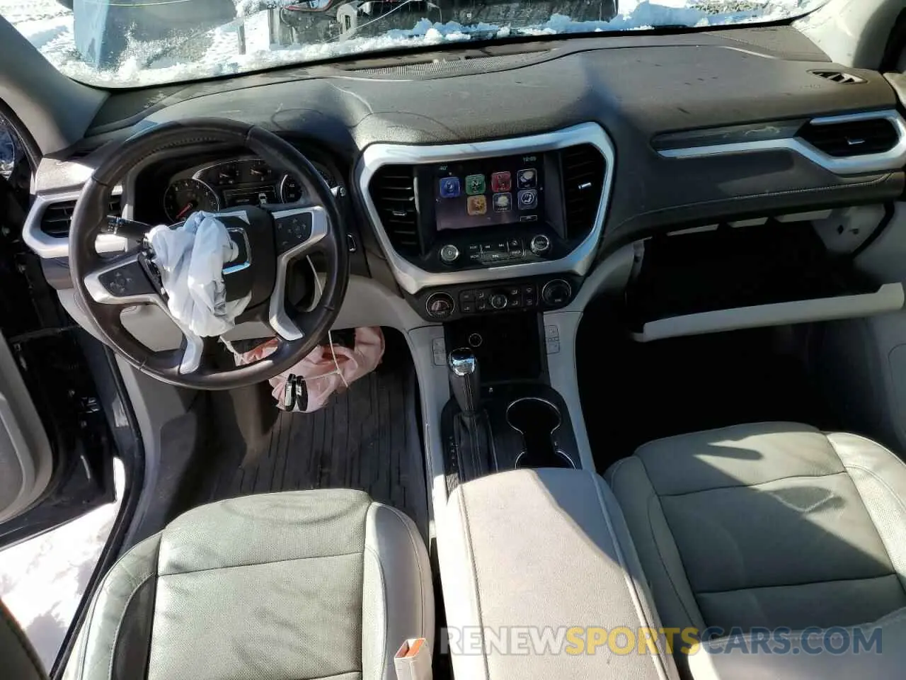 8 fotografías del automóvil dañado 1GKKNMLSXKZ118705 GMC ACADIA 2019
