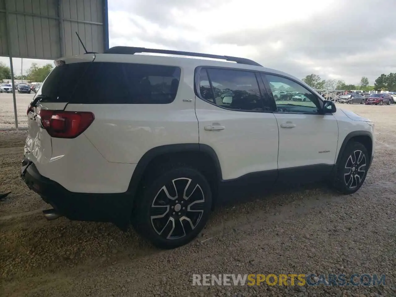 3 fotografías del automóvil dañado 1GKKNMLSXKZ293309 GMC ACADIA 2019