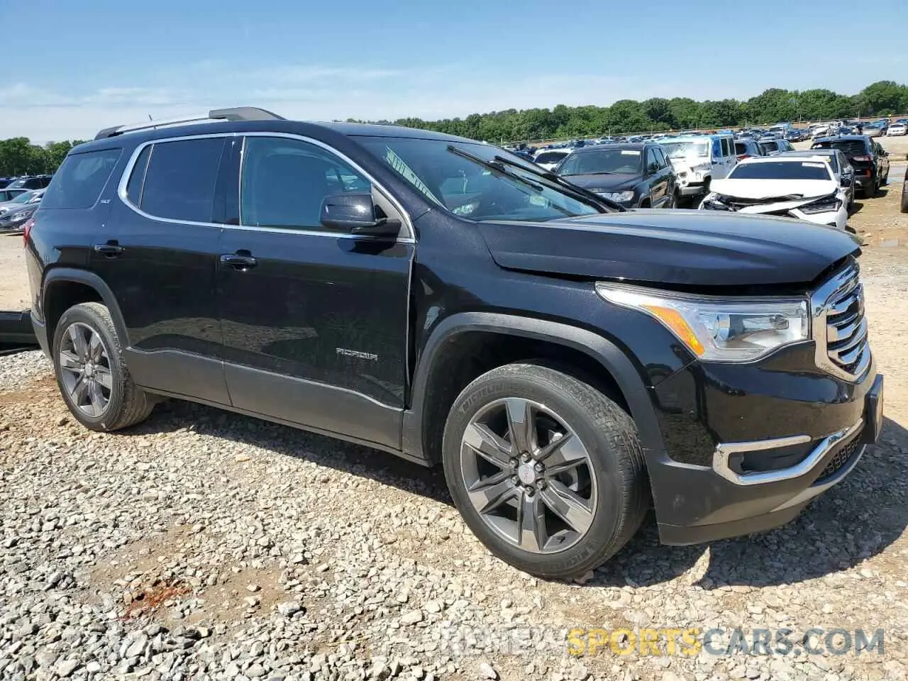 4 fotografías del automóvil dañado 1GKKNNLS6KZ114267 GMC ACADIA 2019