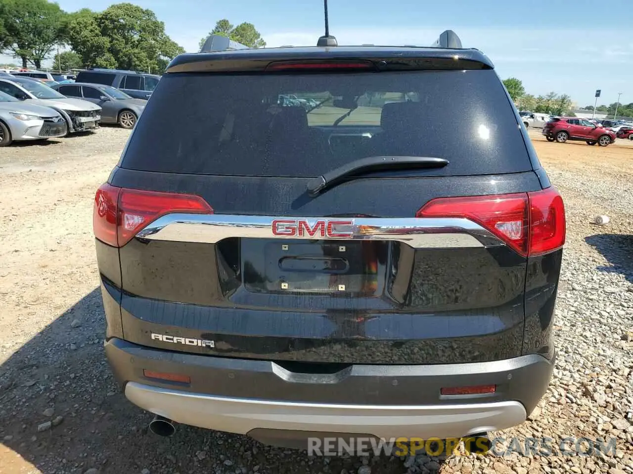 6 fotografías del automóvil dañado 1GKKNNLS6KZ114267 GMC ACADIA 2019