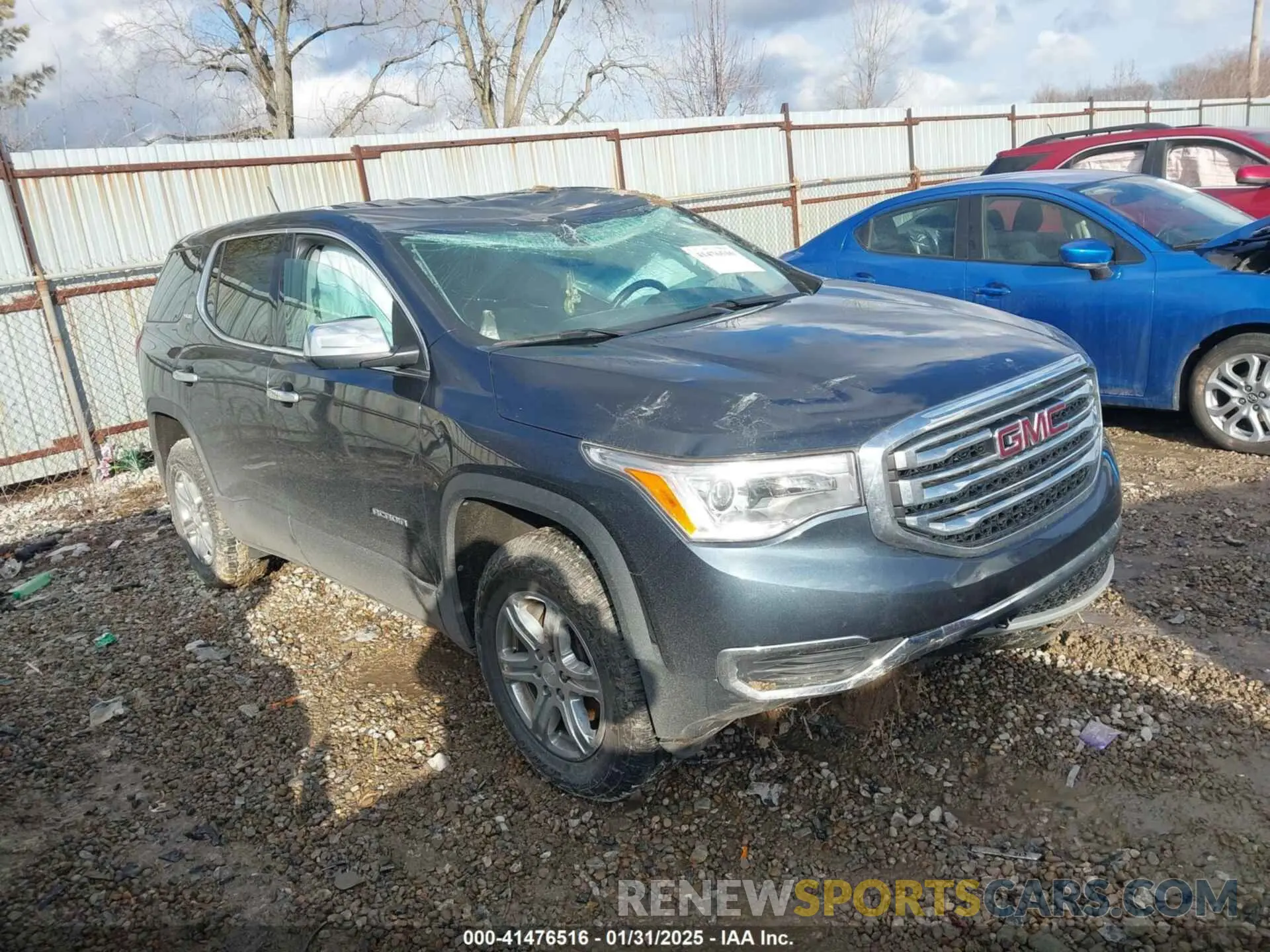 1 fotografías del automóvil dañado 1GKKNRLA0KZ192378 GMC ACADIA 2019