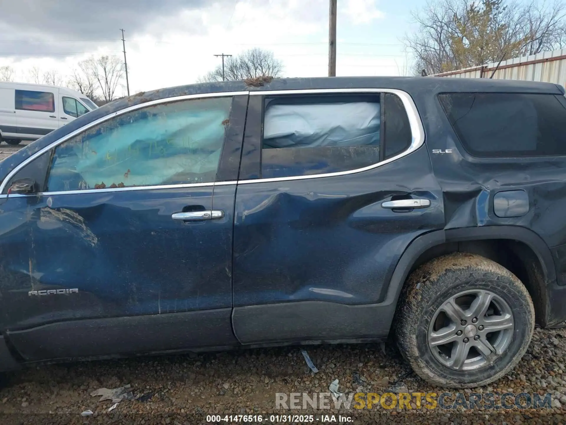 14 fotografías del automóvil dañado 1GKKNRLA0KZ192378 GMC ACADIA 2019