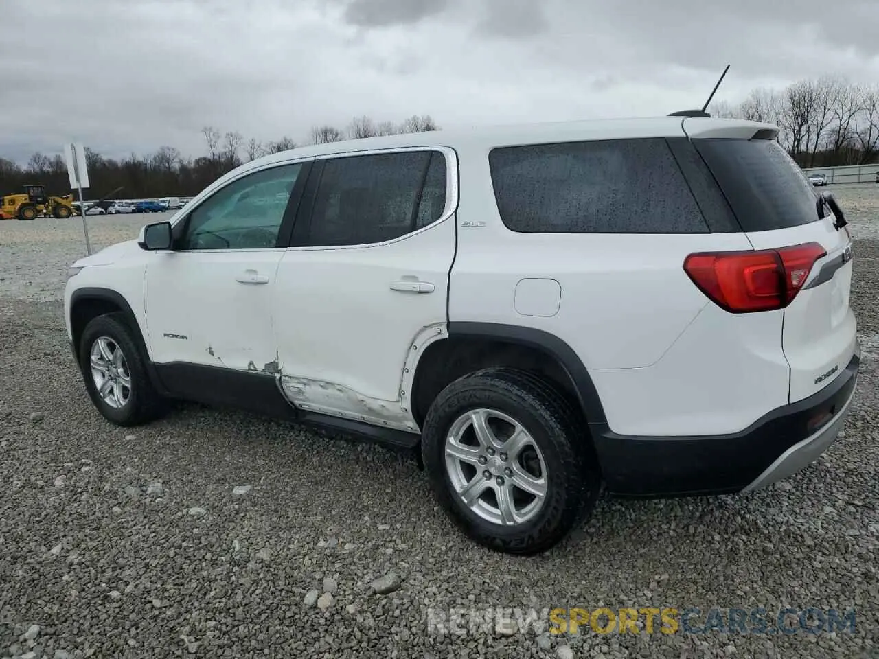 2 fotografías del automóvil dañado 1GKKNRLA1KZ228207 GMC ACADIA 2019