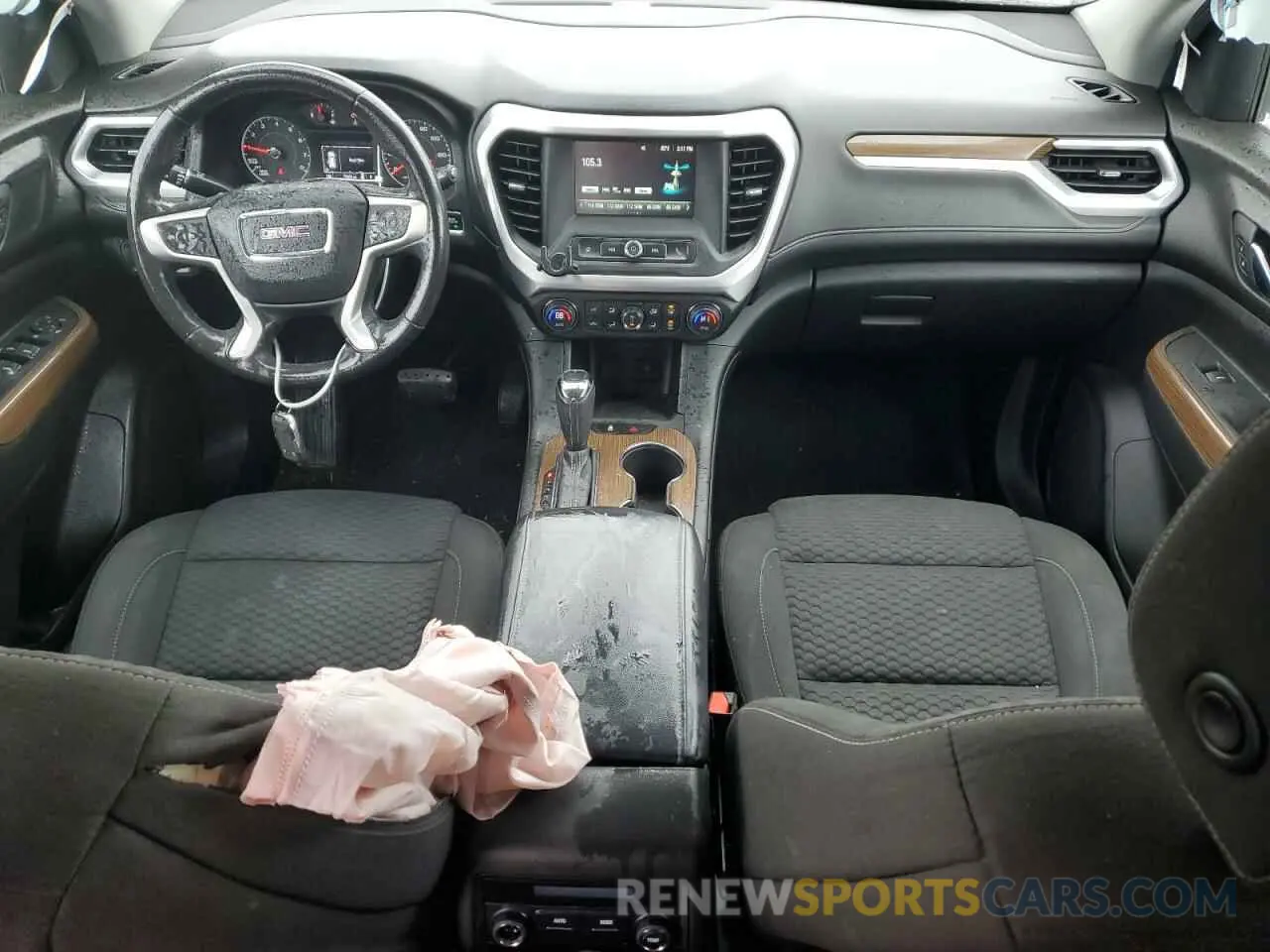 8 fotografías del automóvil dañado 1GKKNRLA1KZ228207 GMC ACADIA 2019