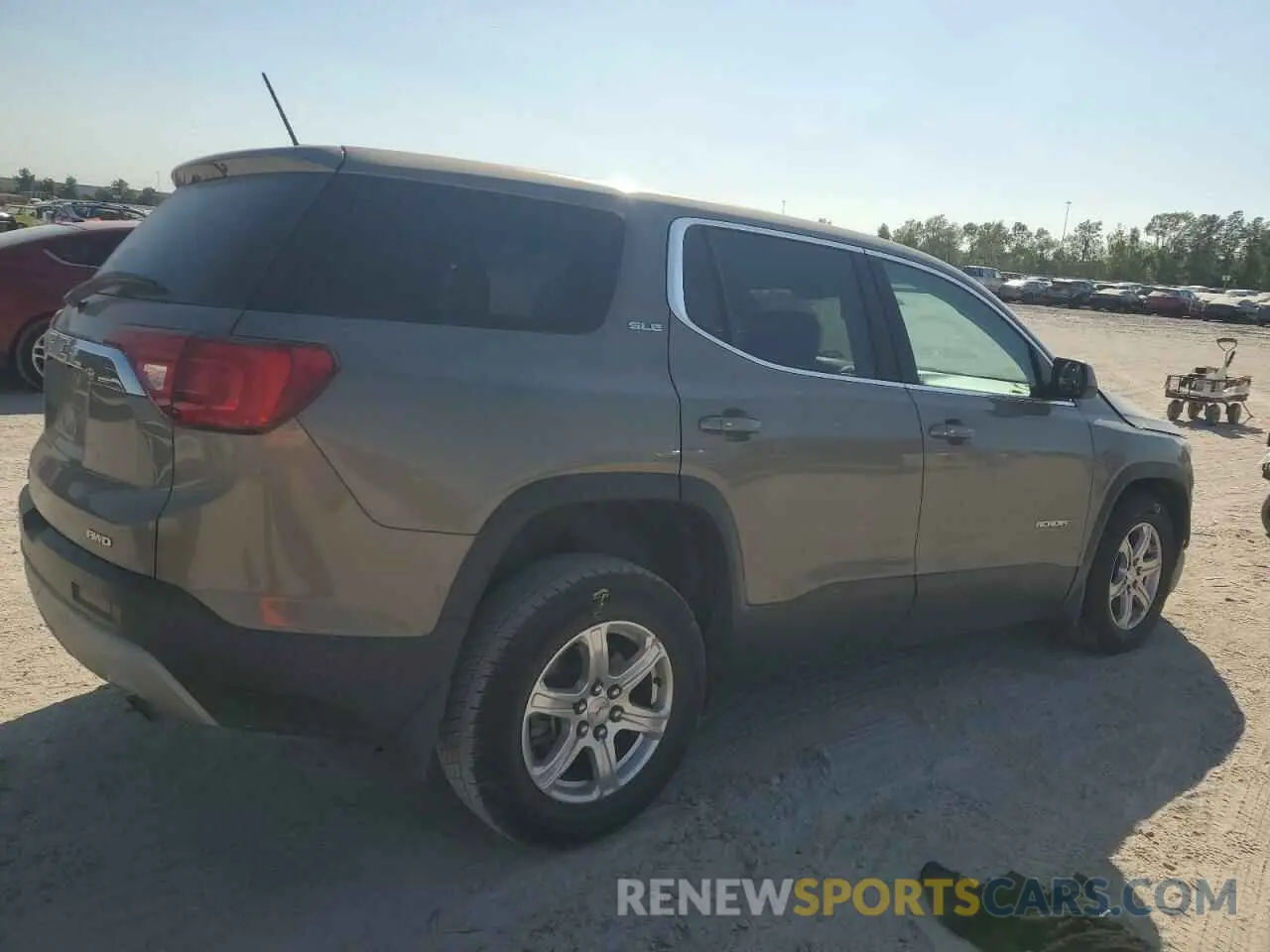 3 fotografías del automóvil dañado 1GKKNRLA4KZ194179 GMC ACADIA 2019