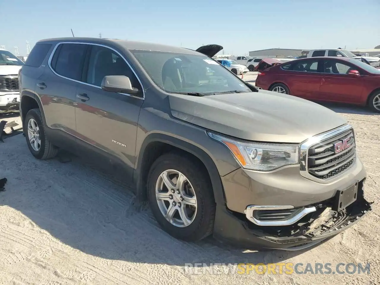 4 fotografías del automóvil dañado 1GKKNRLA4KZ194179 GMC ACADIA 2019