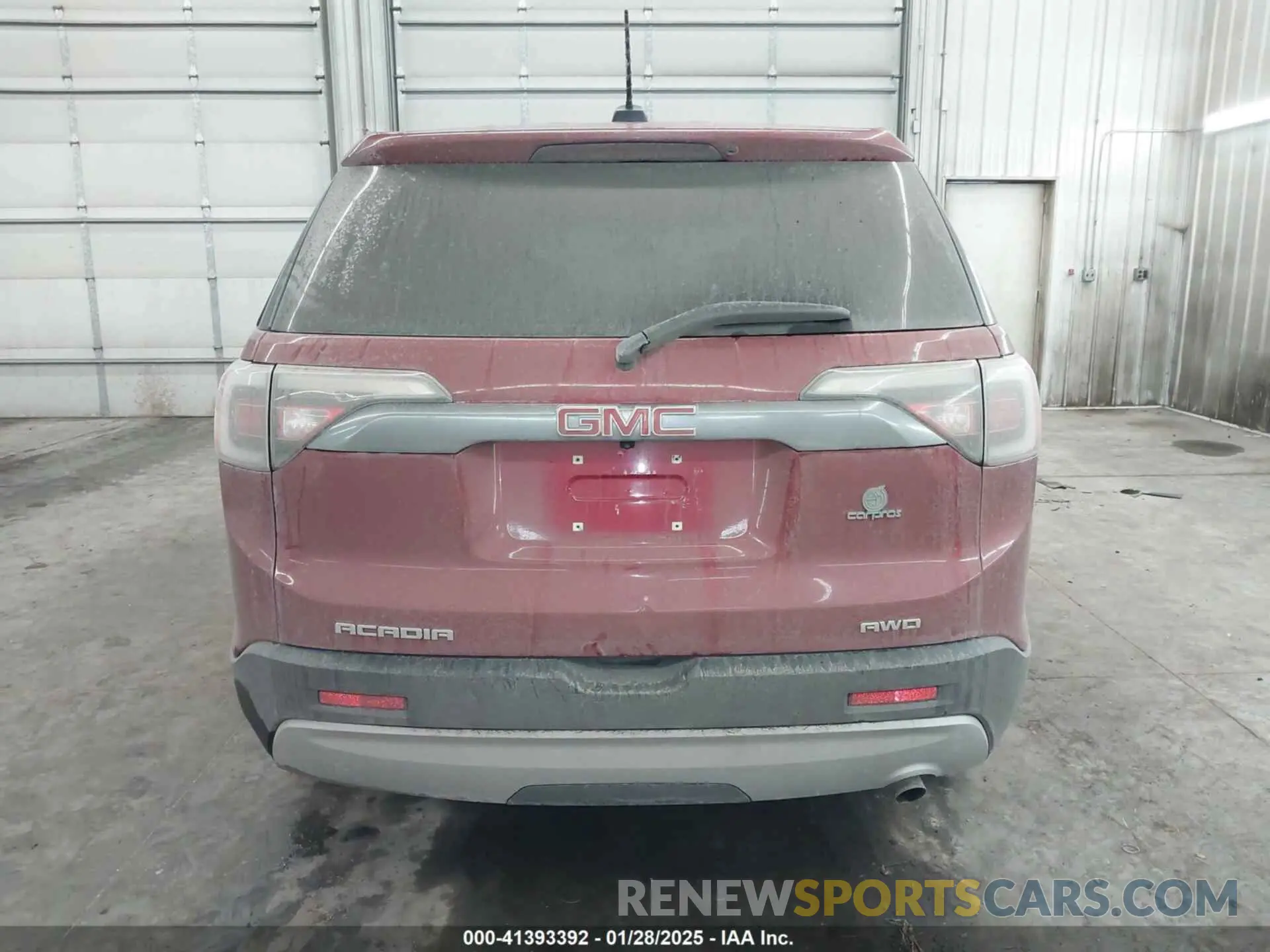 17 fotografías del automóvil dañado 1GKKNRLA6KZ247285 GMC ACADIA 2019