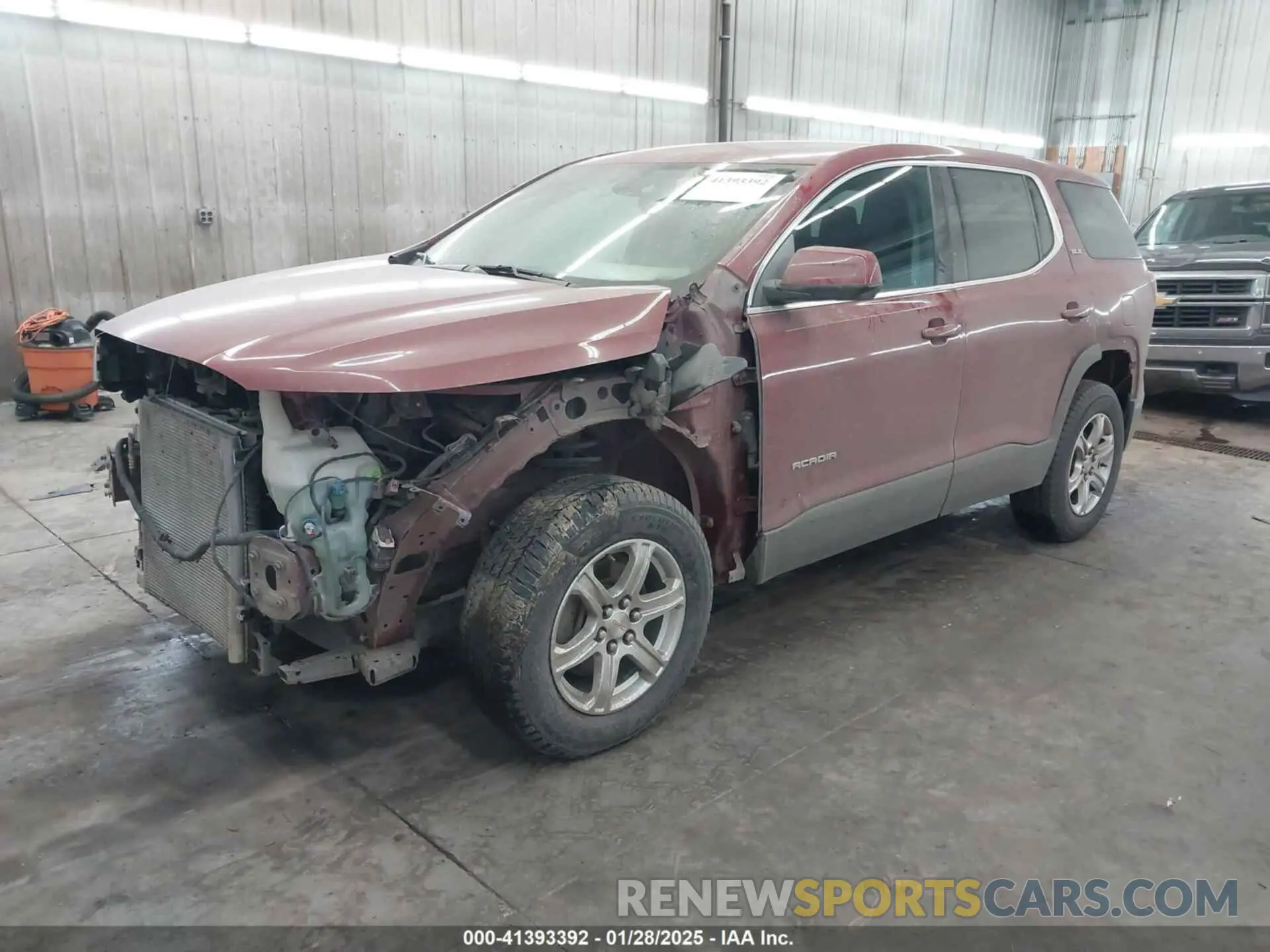 2 fotografías del automóvil dañado 1GKKNRLA6KZ247285 GMC ACADIA 2019