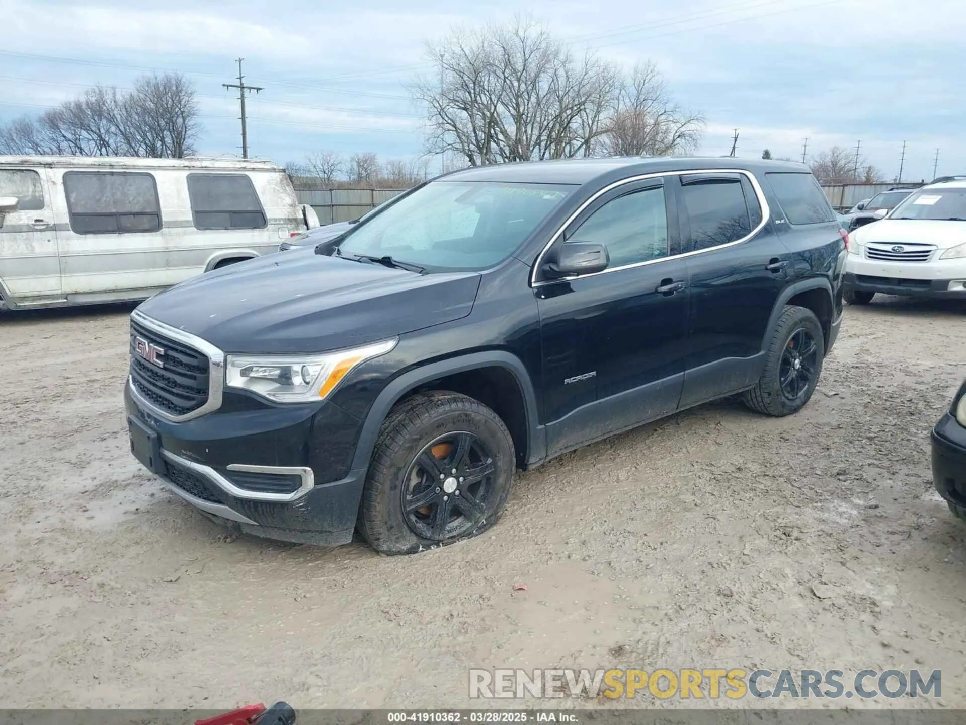 2 fotografías del automóvil dañado 1GKKNRLSXKZ286373 GMC ACADIA 2019
