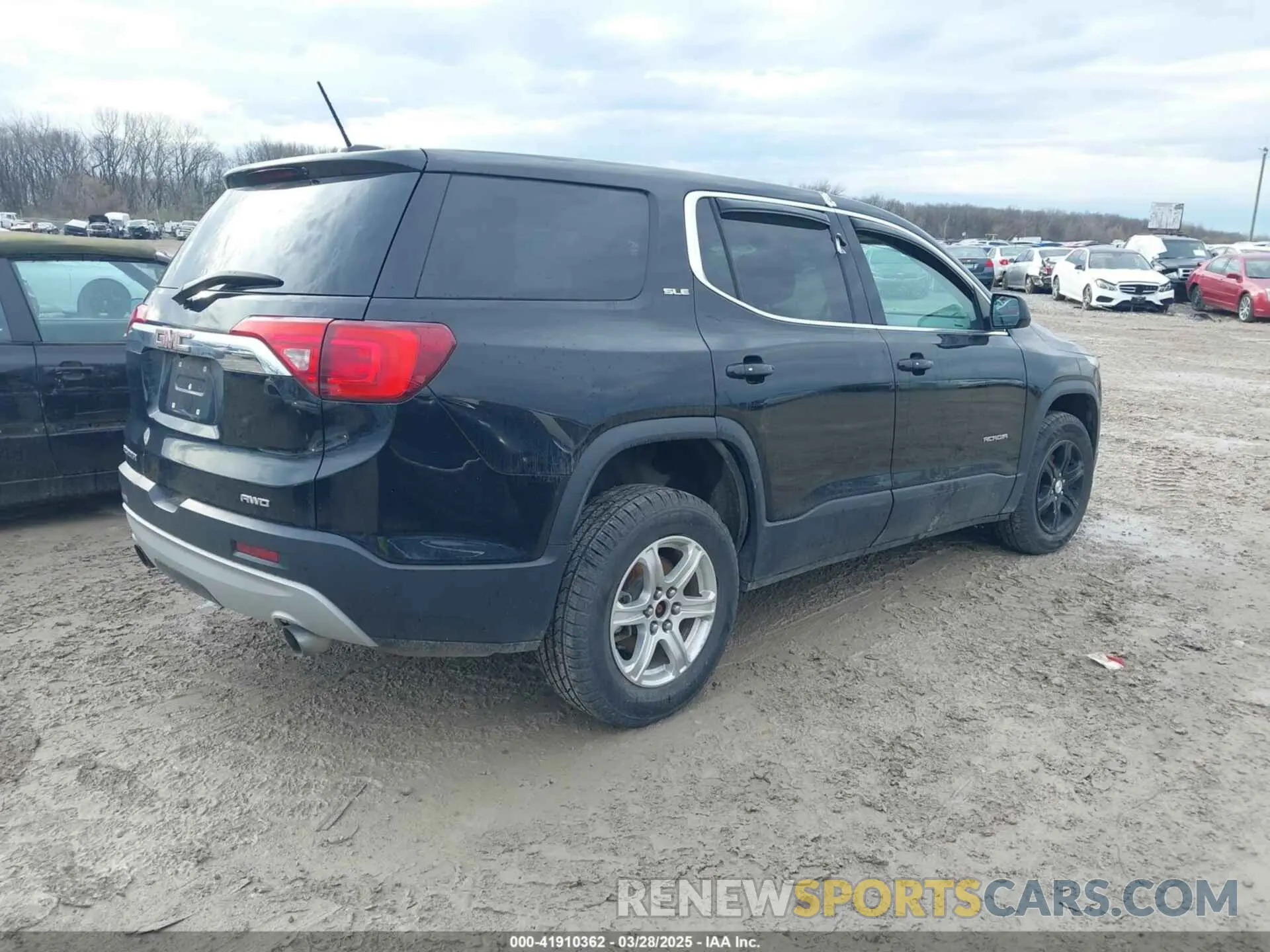 4 fotografías del automóvil dañado 1GKKNRLSXKZ286373 GMC ACADIA 2019