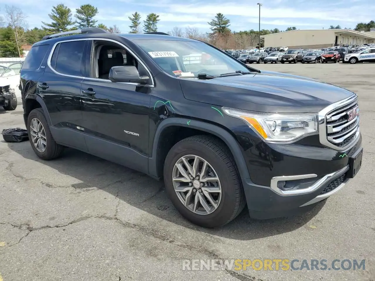 4 fotografías del automóvil dañado 1GKKNSLS0KZ240722 GMC ACADIA 2019