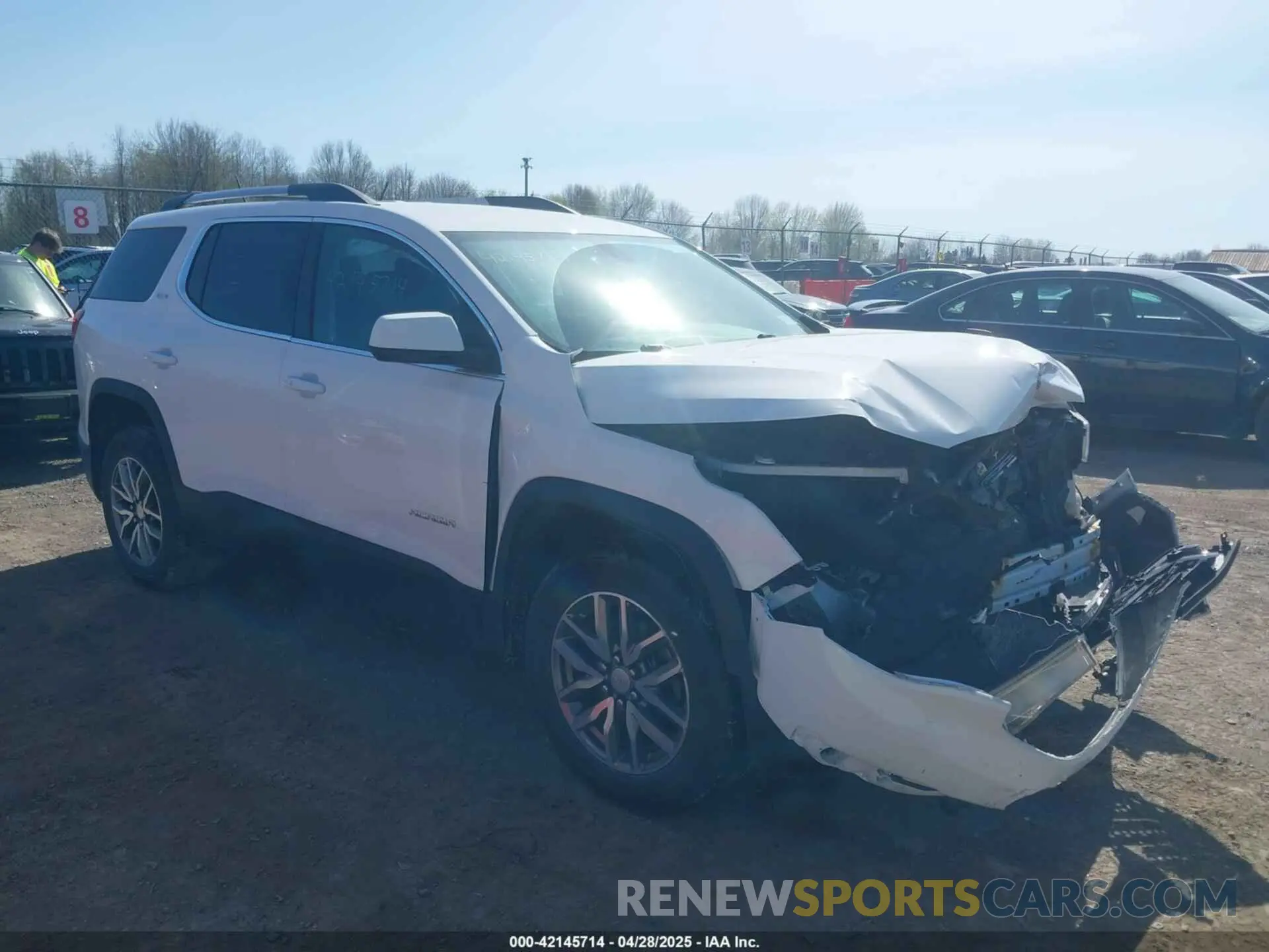 1 fotografías del automóvil dañado 1GKKNSLS4KZ237158 GMC ACADIA 2019