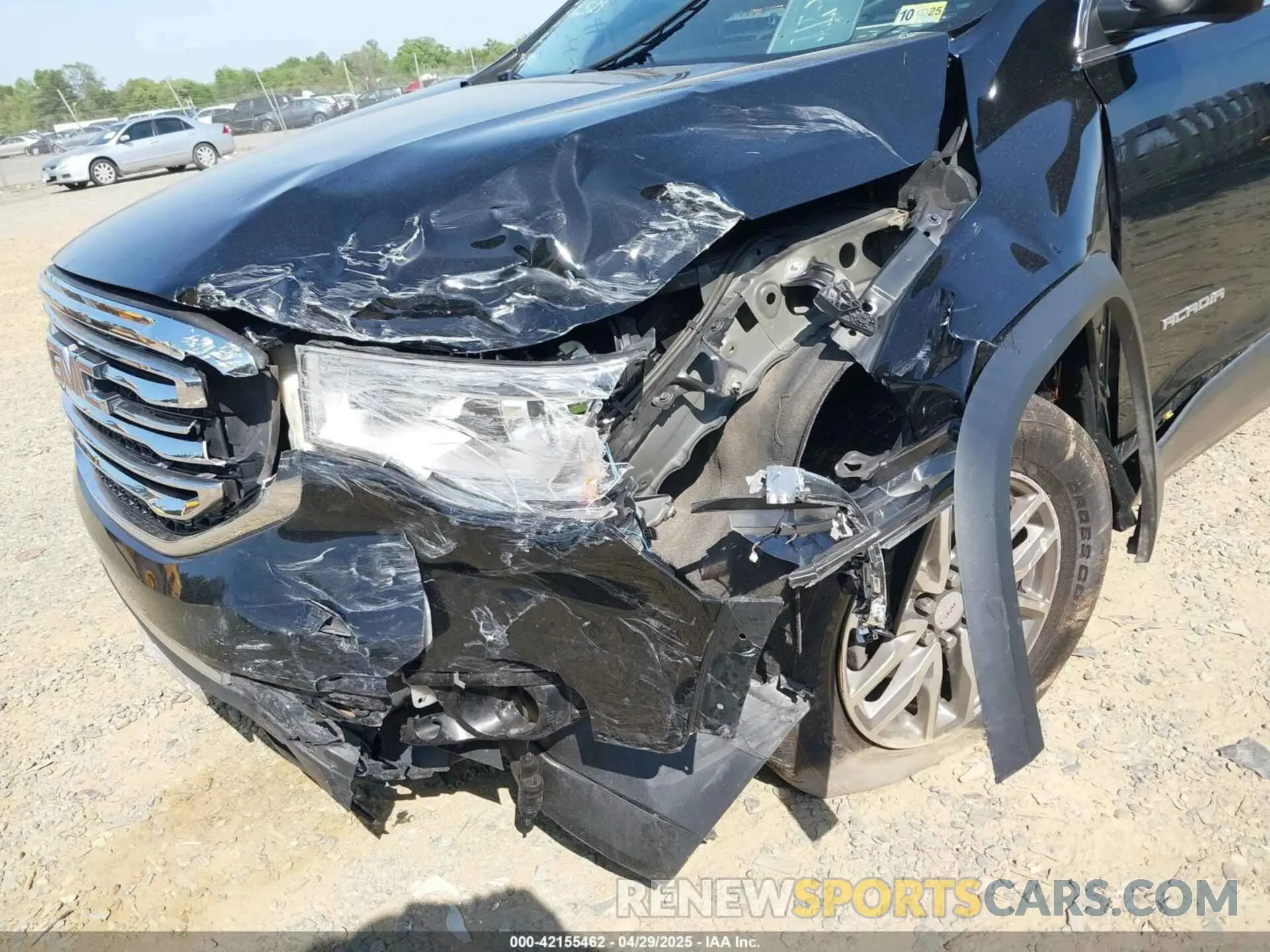 6 fotografías del automóvil dañado 1GKKNSLS5KZ168903 GMC ACADIA 2019