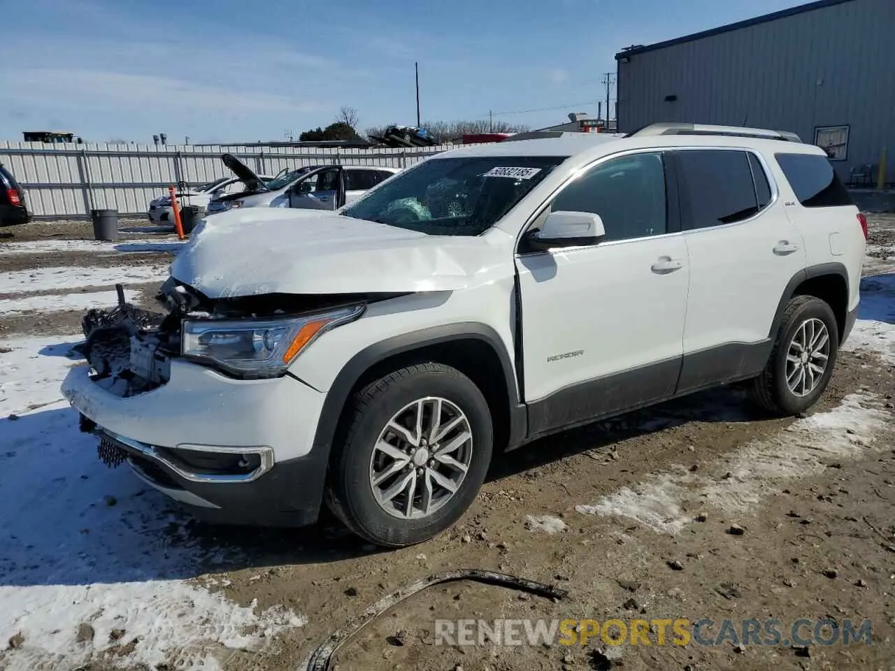 1 fotografías del automóvil dañado 1GKKNSLS8KZ115533 GMC ACADIA 2019