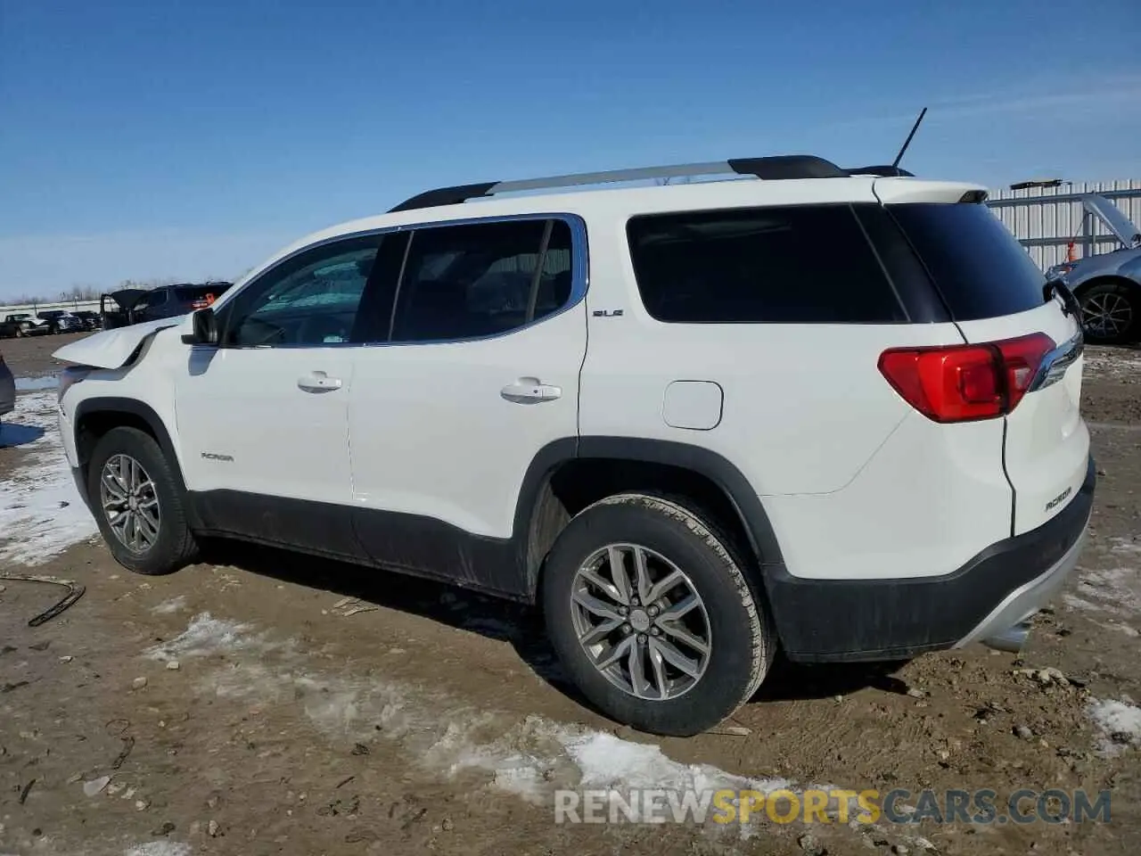 2 fotografías del automóvil dañado 1GKKNSLS8KZ115533 GMC ACADIA 2019