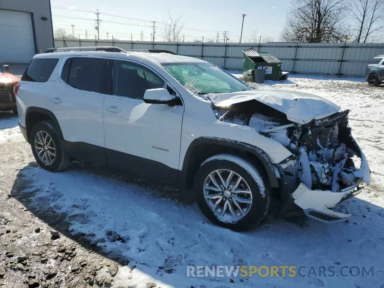 4 fotografías del automóvil dañado 1GKKNSLS8KZ115533 GMC ACADIA 2019