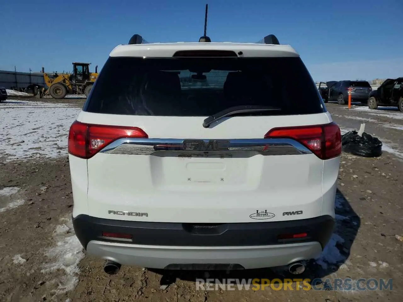 6 fotografías del automóvil dañado 1GKKNSLS8KZ115533 GMC ACADIA 2019