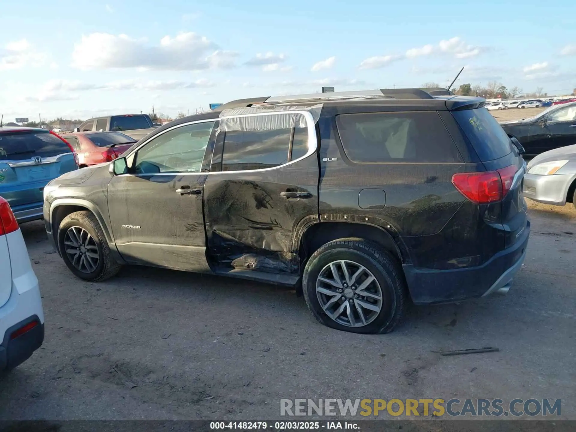 14 fotografías del automóvil dañado 1GKKNSLS8KZ207788 GMC ACADIA 2019