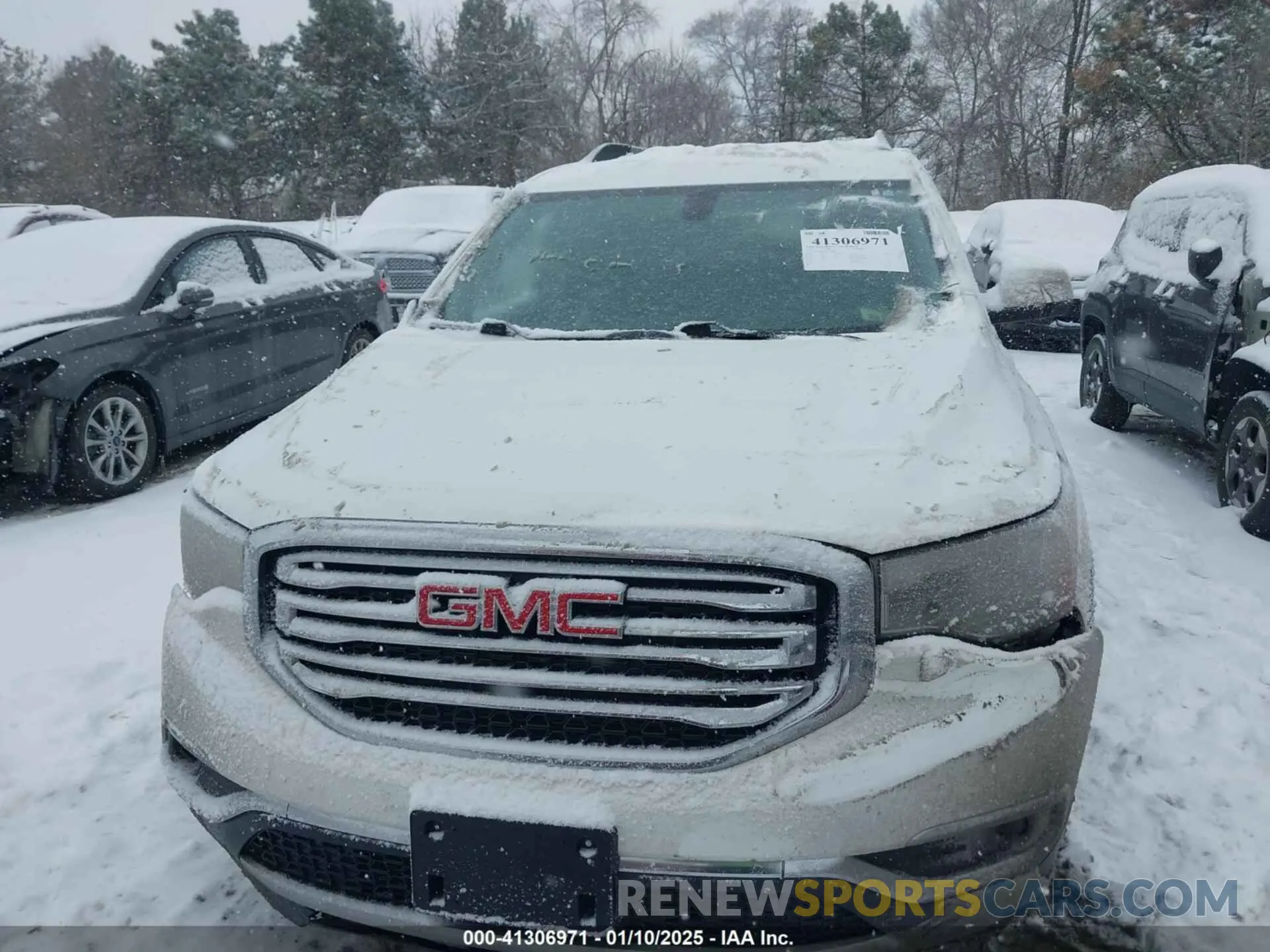 12 fotografías del automóvil dañado 1GKKNSLS9KZ118859 GMC ACADIA 2019