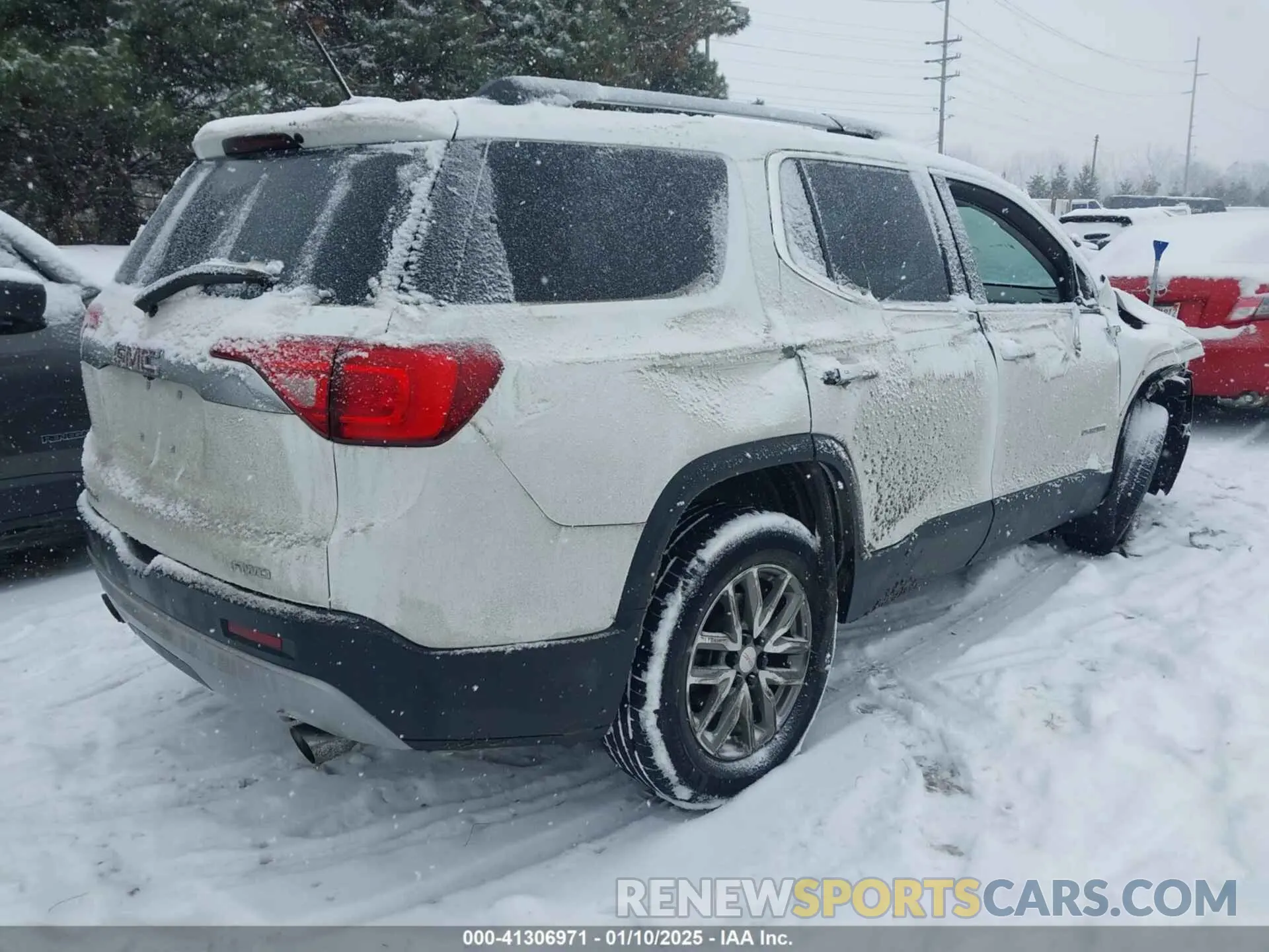4 fotografías del automóvil dañado 1GKKNSLS9KZ118859 GMC ACADIA 2019