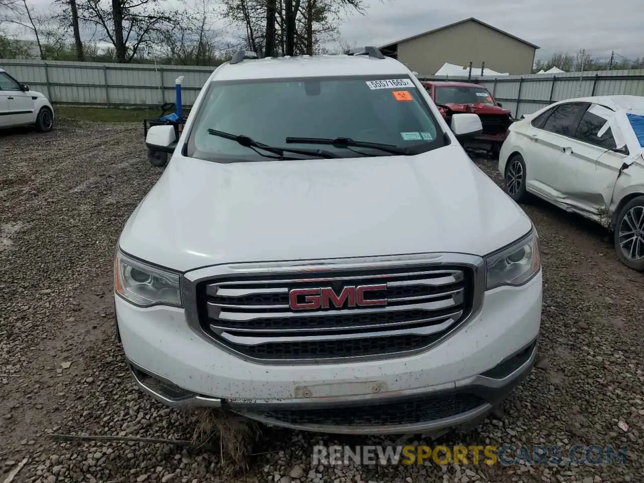 5 fotografías del automóvil dañado 1GKKNSLS9KZ240024 GMC ACADIA 2019