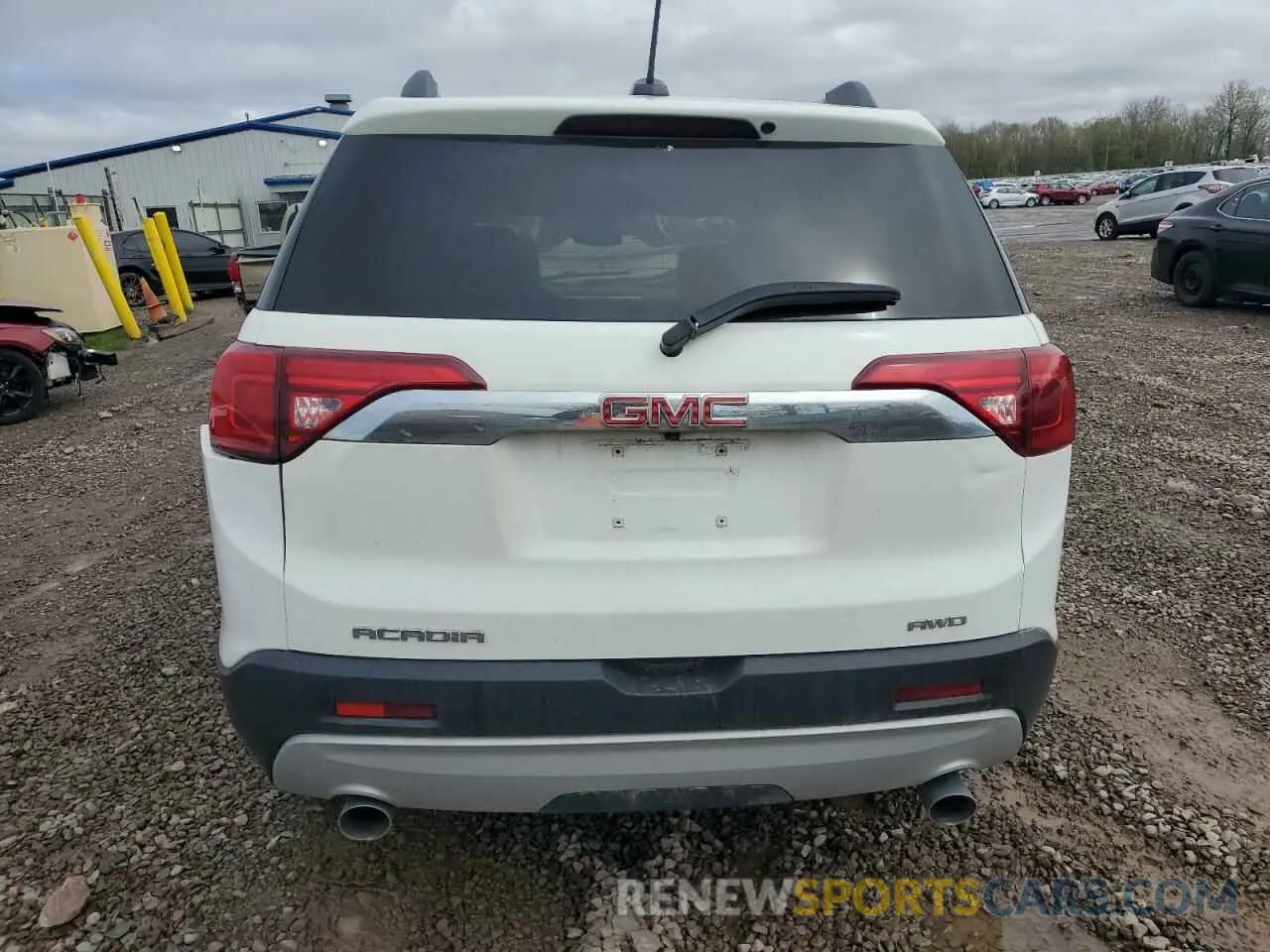 6 fotografías del automóvil dañado 1GKKNSLS9KZ240024 GMC ACADIA 2019
