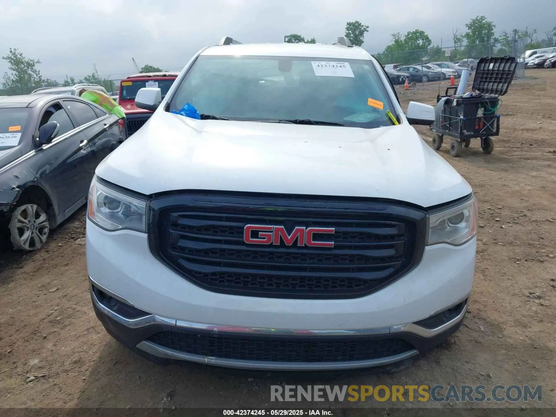 13 fotografías del automóvil dañado 1GKKNSLSXKZ277552 GMC ACADIA 2019