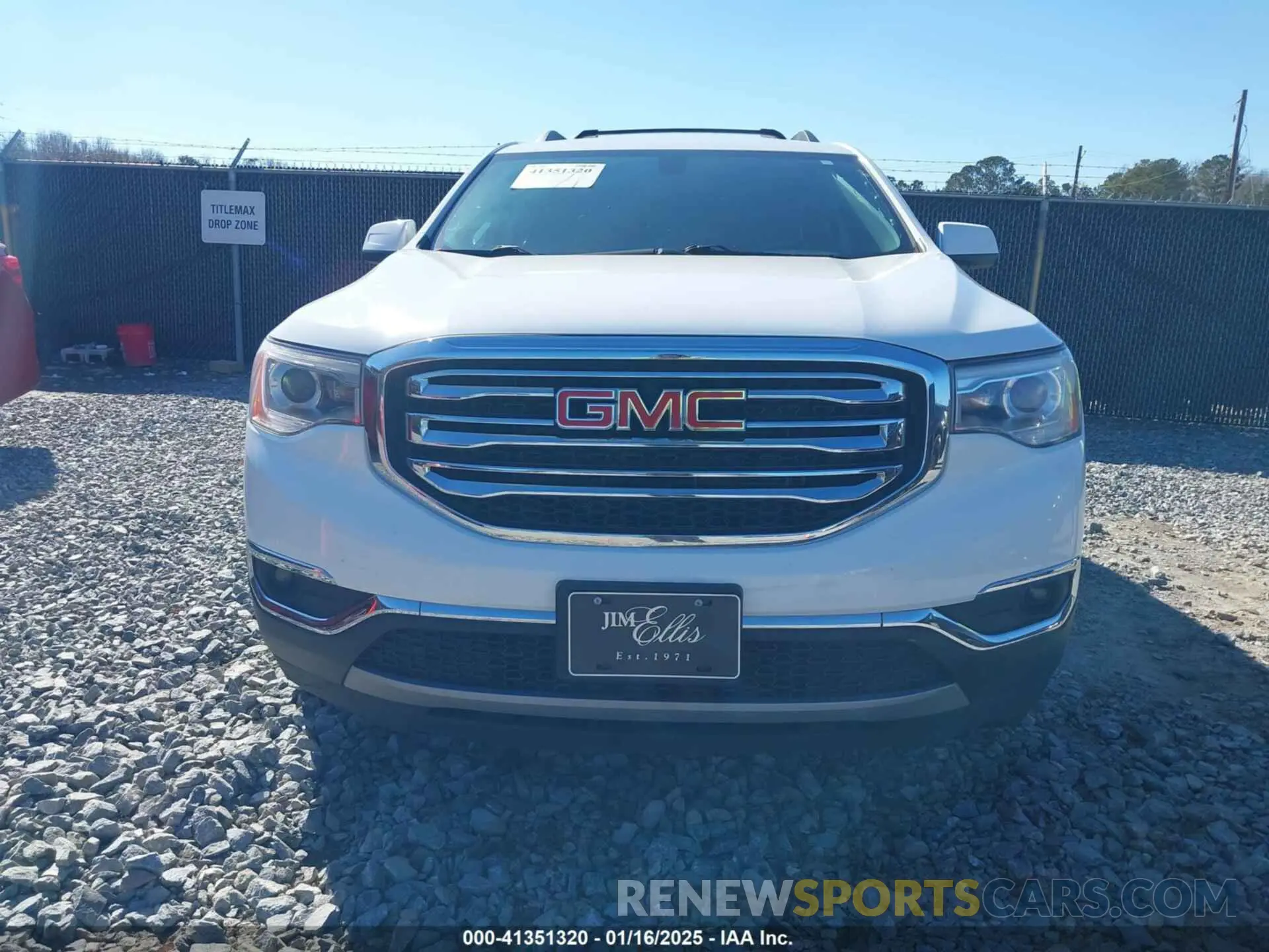 11 fotografías del automóvil dañado 1GKKNULS1KZ219678 GMC ACADIA 2019