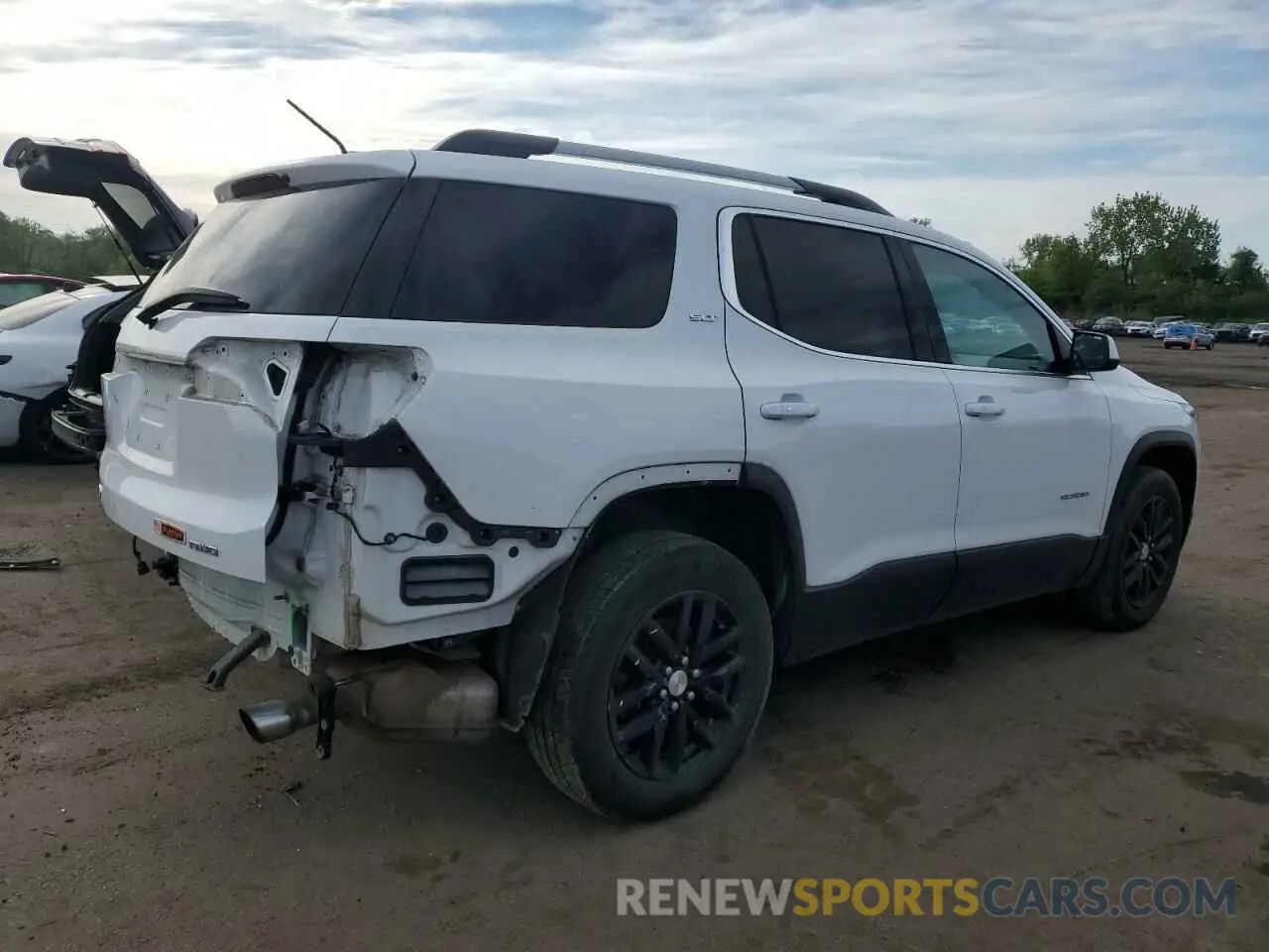 3 fotografías del automóvil dañado 1GKKNULS2KZ201948 GMC ACADIA 2019