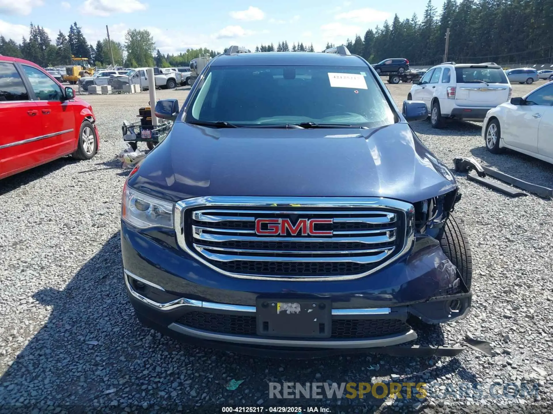 12 fotografías del automóvil dañado 1GKKNULS2KZ263222 GMC ACADIA 2019