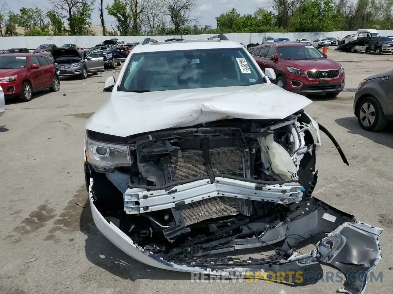 5 fotografías del automóvil dañado 1GKKNULS3KZ283611 GMC ACADIA 2019