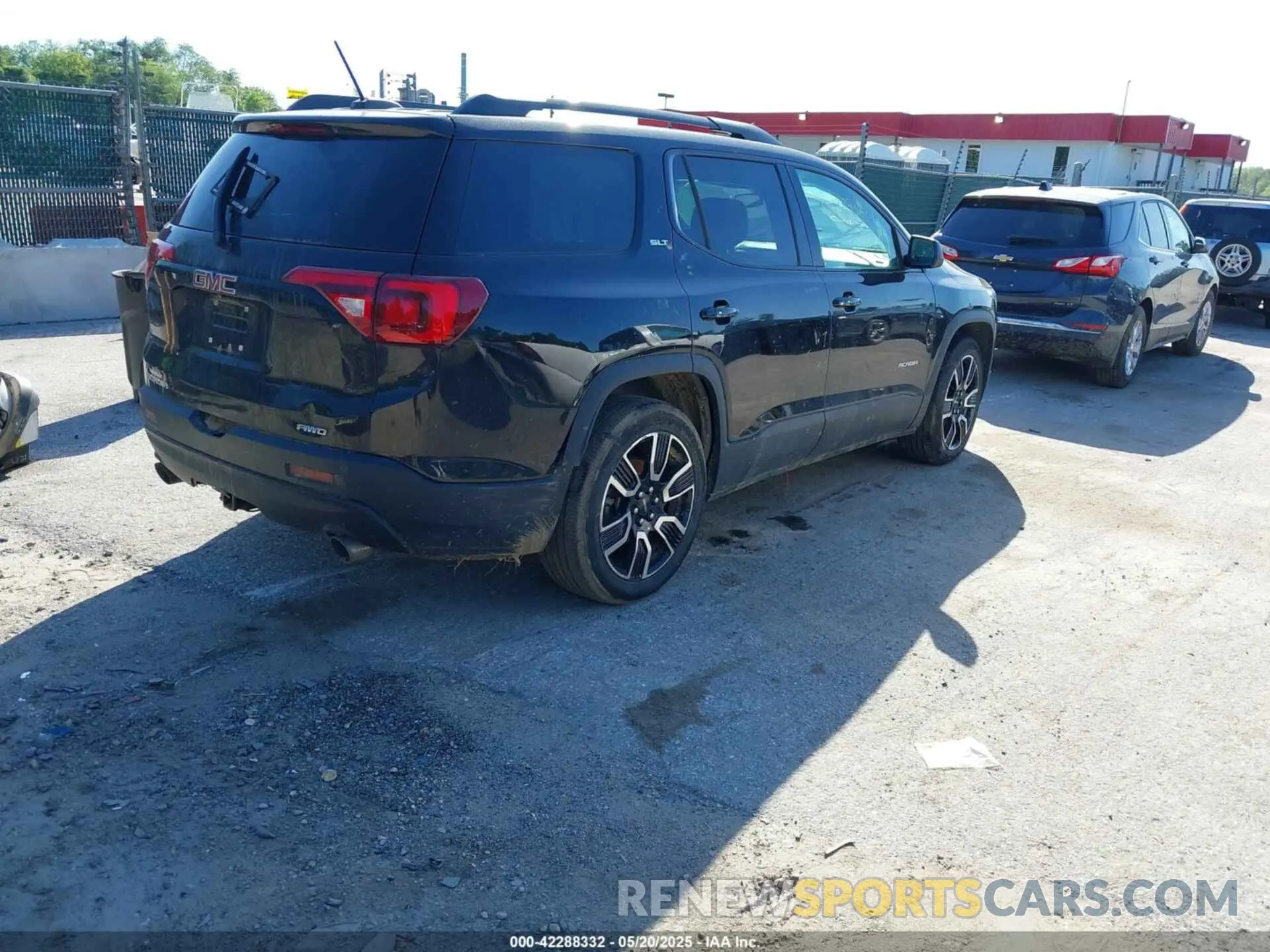 4 fotografías del automóvil dañado 1GKKNULS6KZ210622 GMC ACADIA 2019