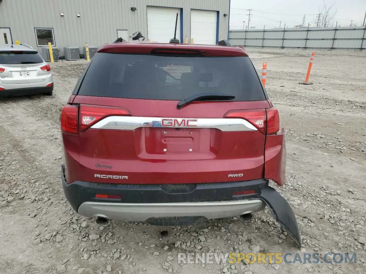 6 fotografías del automóvil dañado 1GKKNULS6KZ217005 GMC ACADIA 2019