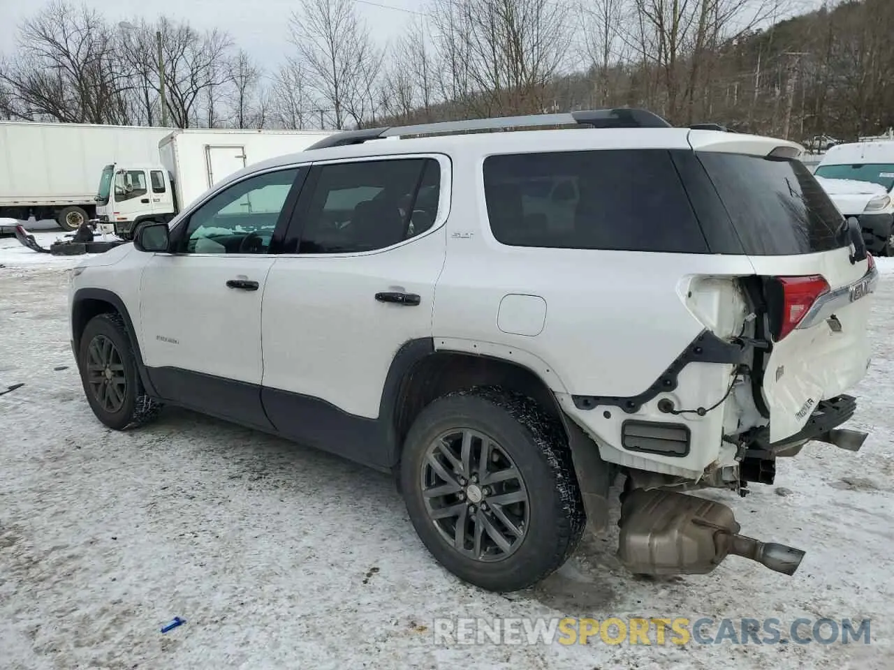 2 fotografías del automóvil dañado 1GKKNULS6KZ289256 GMC ACADIA 2019