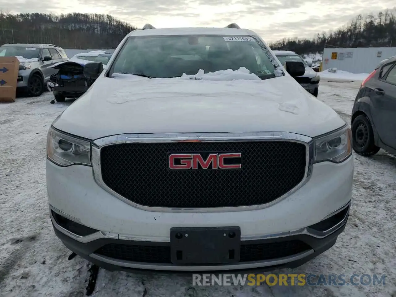 5 fotografías del automóvil dañado 1GKKNULS6KZ289256 GMC ACADIA 2019