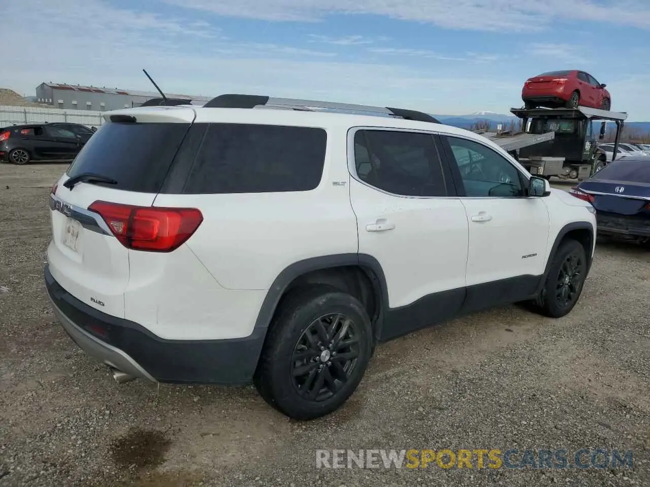 3 fotografías del automóvil dañado 1GKKNULS7KZ232810 GMC ACADIA 2019