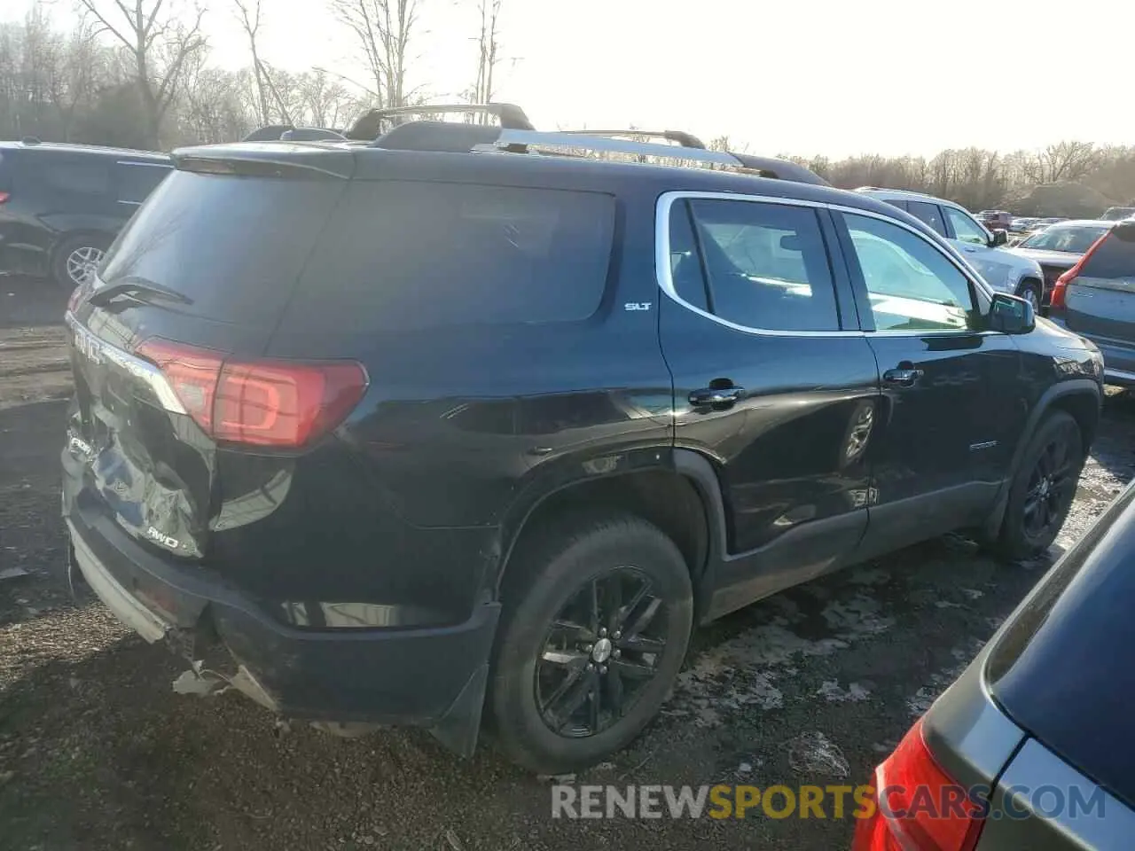 3 fotografías del automóvil dañado 1GKKNULS8KZ110649 GMC ACADIA 2019