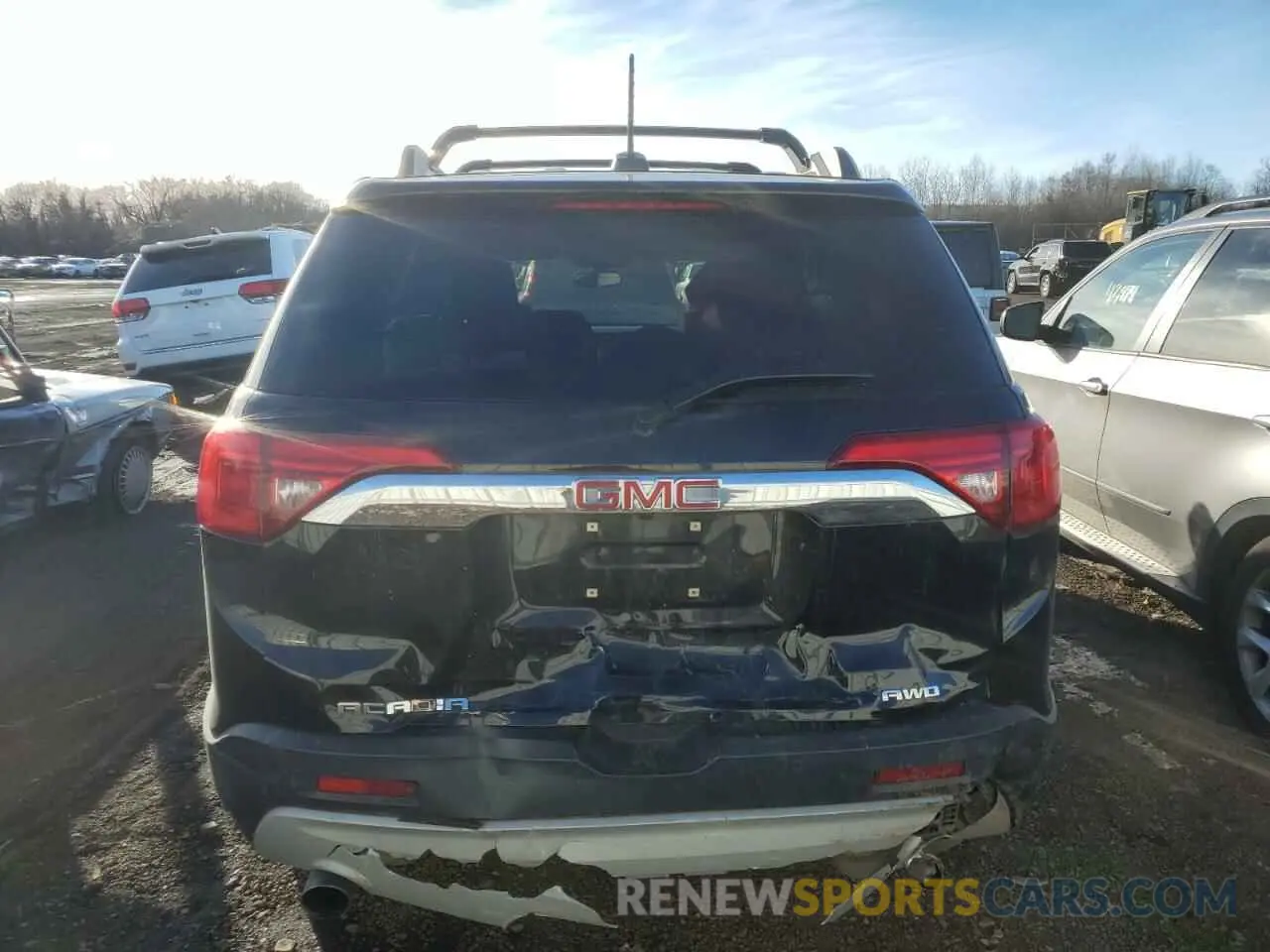 6 fotografías del automóvil dañado 1GKKNULS8KZ110649 GMC ACADIA 2019