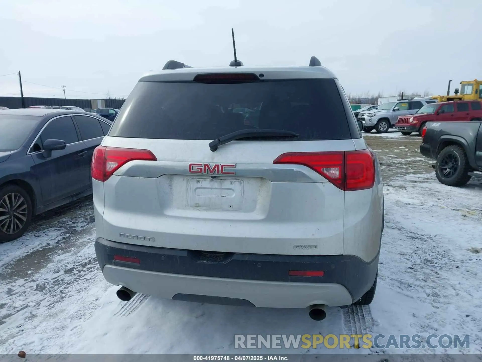 16 fotografías del automóvil dañado 1GKKNULS9KZ246014 GMC ACADIA 2019