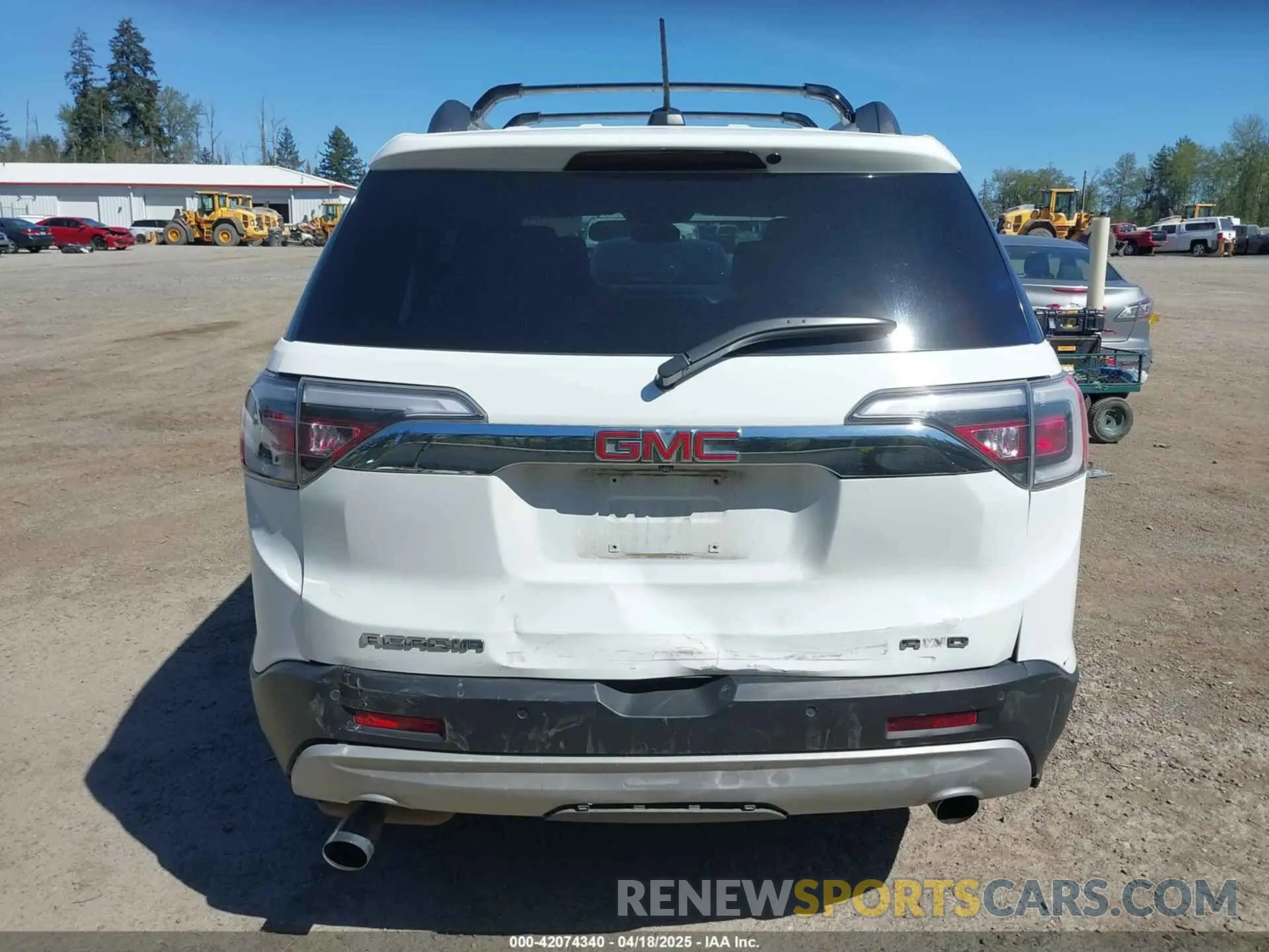 16 fotografías del automóvil dañado 1GKKNULS9KZ284651 GMC ACADIA 2019