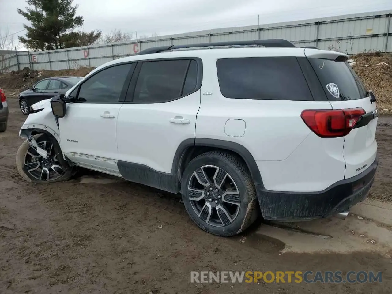 2 fotografías del automóvil dañado 1GKKNULS9KZ286187 GMC ACADIA 2019